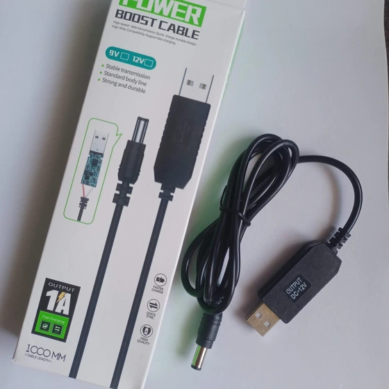 کابل تبدیل سوکت usb به سوکت Dc مدل power boost cable کیفیت عالی